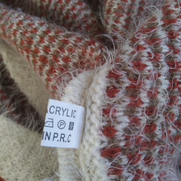 Extra Soft and Cozy Tribal Print Infinity Scarf - Picture 9 of 9